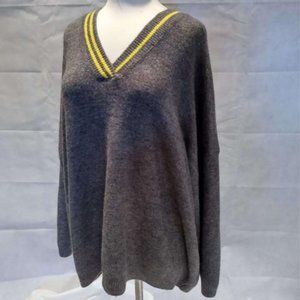 ASOS V Neck Knitted Oversized Sweater